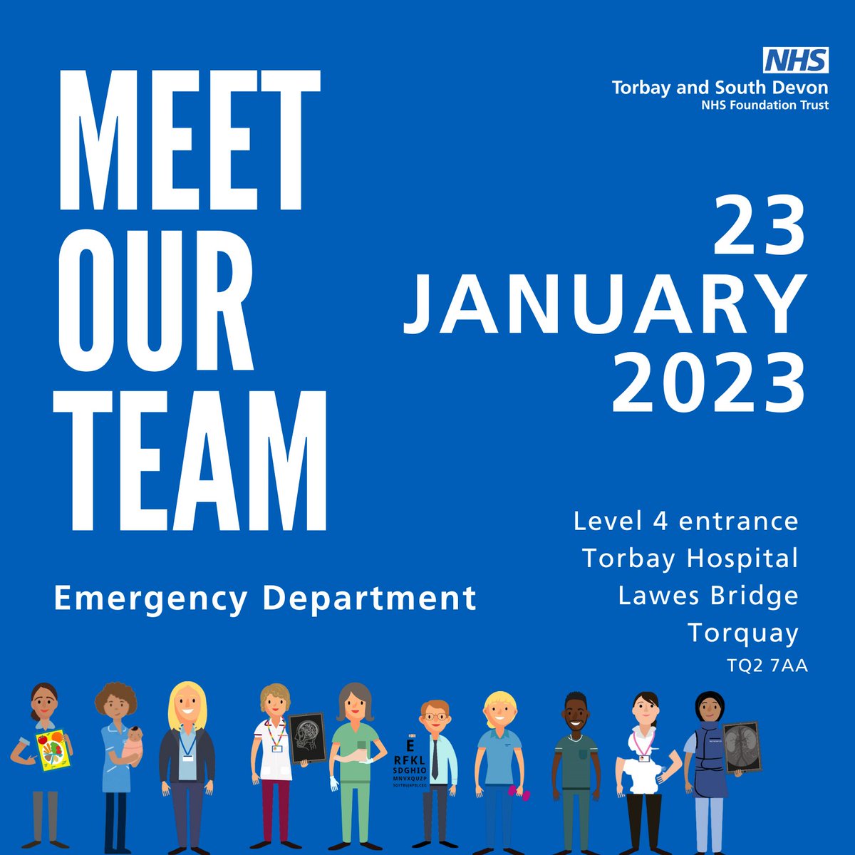 Join us on Tuesday, 23 January, 12 pm - 2 pm, where our team will be on hand to give you an insight into their days, what it's like to work within a busy emergency department, find out what vacancies we have and more!

👉 Registered Nurses 

ow.ly/mIhn50QqRTG