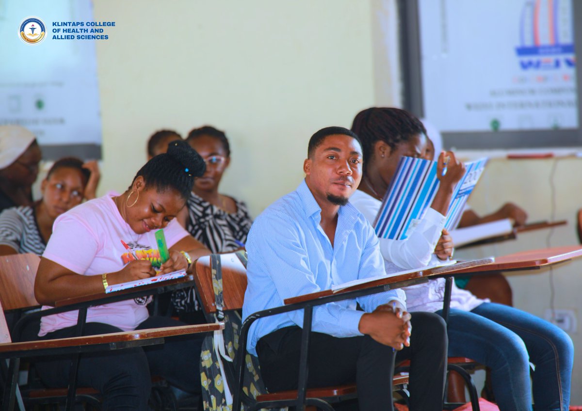 📚✨ Inspiring moments in one of the lecture halls at Klintaps College of Health and Allied Sciences! 🎓 Join the journey of learning, growing, and thriving together. #KlintapsEducation #HealthcareJourney #KCoHAS