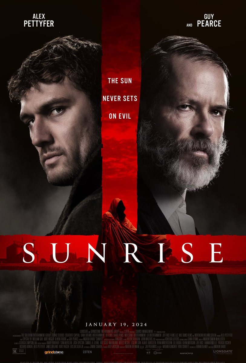 Check Out Poster For SUNRISE (2024)
This Movie Will Be Releases On 19th Jan
#guypearce #alexpettyfer #olwenfouéré #kurtyaeger #williamgao #crystalyu #horror #thriller #andrewbaird #loinsgate #grindstoneentertainmentgroup #poster #movie2024