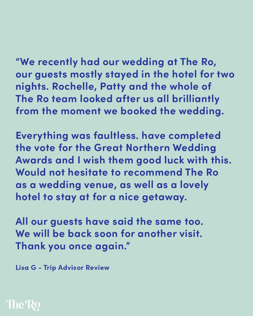 Spotlight on this recent @tripadvisor review from the lovely Lisa ✨ #TheRoWindermere