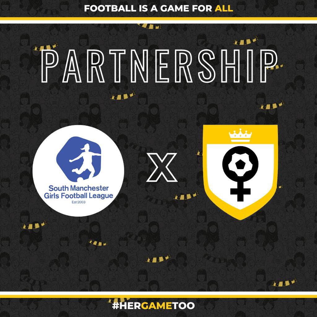 New Partnership Announcement

The South Manchester Girls Football League are excited to announce a new partnership with Her Game Too. 

Her Game Too has a goal to create a safe and welcoming environment for everyone, regardless of their background, ability, or gender.