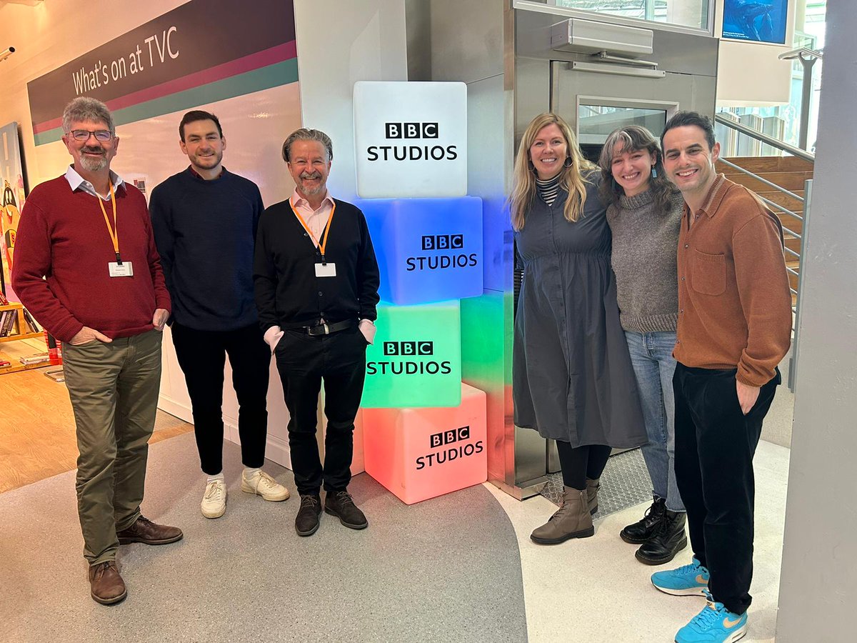 ICN CEO @HowardCatton and colleagues at BBC TV Centre with @BBCStoryworks team in #London, #UK to discuss proposal for an exciting second series of “Caring with Courage”!