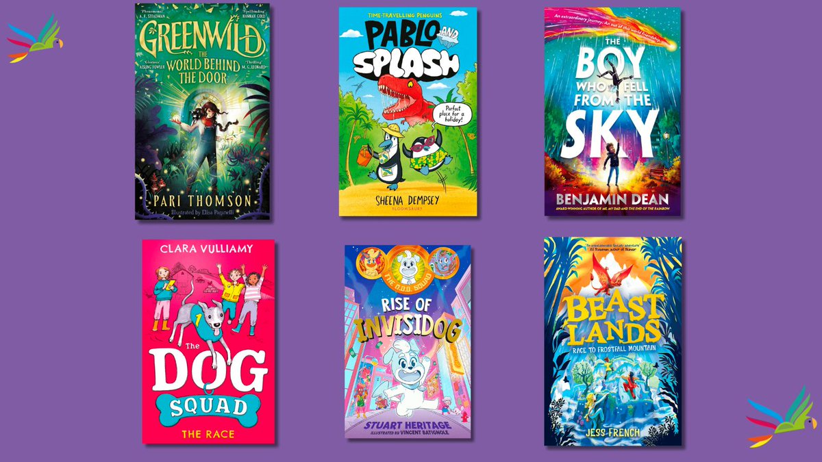 What a line up! Happy publication day to these beauties 😍 
parrotstreet.com/collections/ne… #shopsmall #kidsbooks
@parithomson @SheenaDempsey @NotAgainBen @ClaraVulliamy @stuheritage @Zoologist_Jess