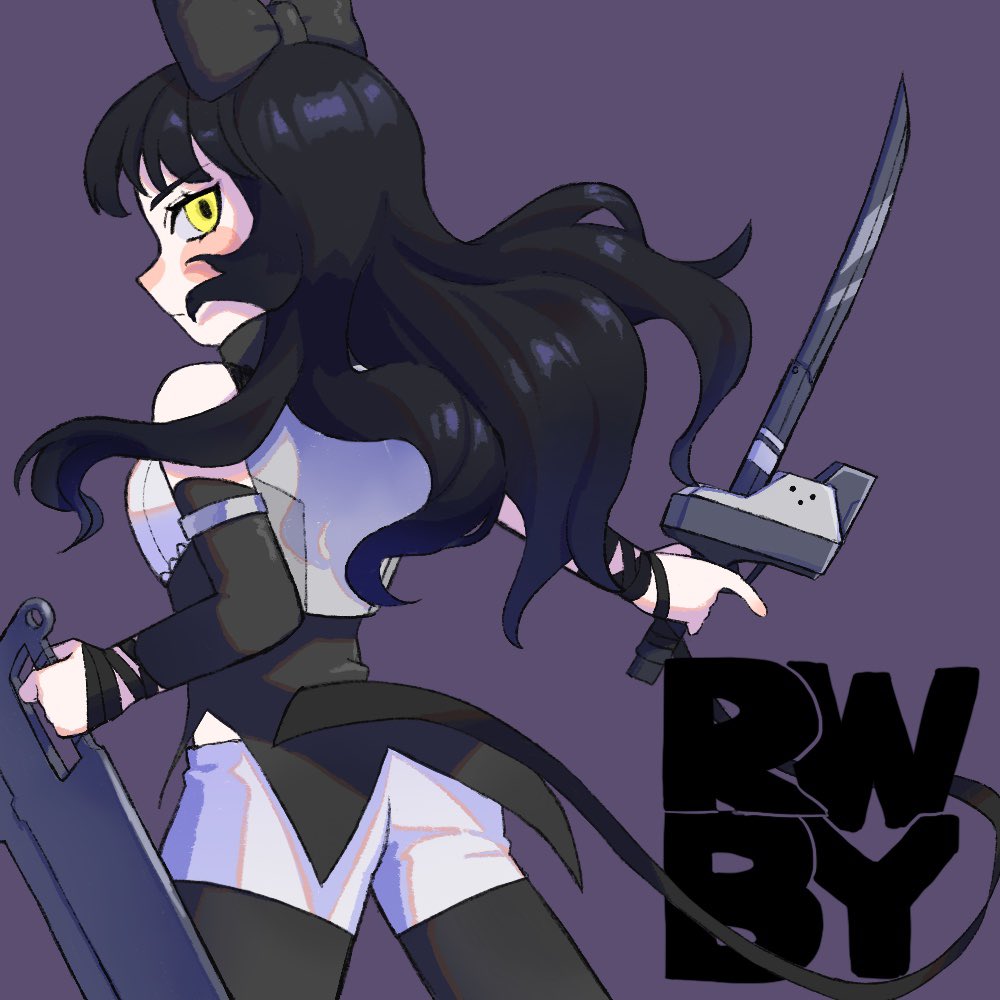 ブレイク・ベラドンナ
クールに見えて結構お茶目なのすき

#RWBY #BlakeBelladonna