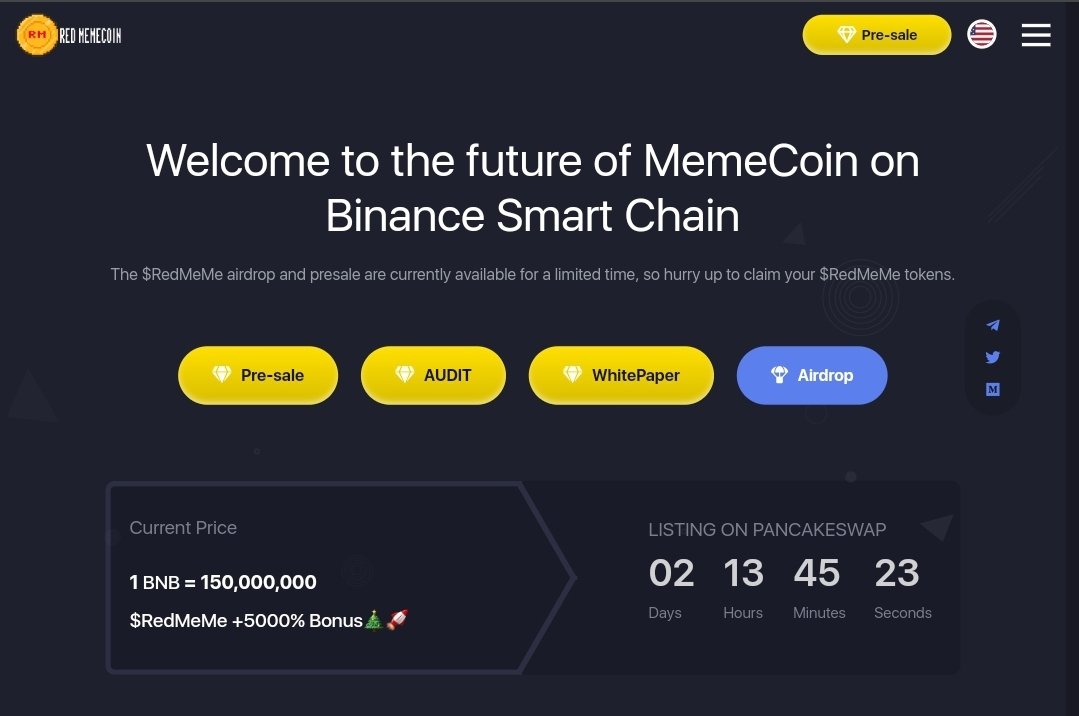 RedMemeCoin's tweet photo. 🚀 Dive into the lunar madness with RedMemecoin! 🌕
 Active presale featuring a jaw-dropping 5000% bonus. 
Seize this cosmic opportunity! 🌚 

https://t.co/KXo8ohRURp

#memecoin #MemeCoinSeason #PEPE  #solana #SHIB #dogecoin #BONK #lunc #memecoin #BNB https://t.co/mVHTVqC8yw