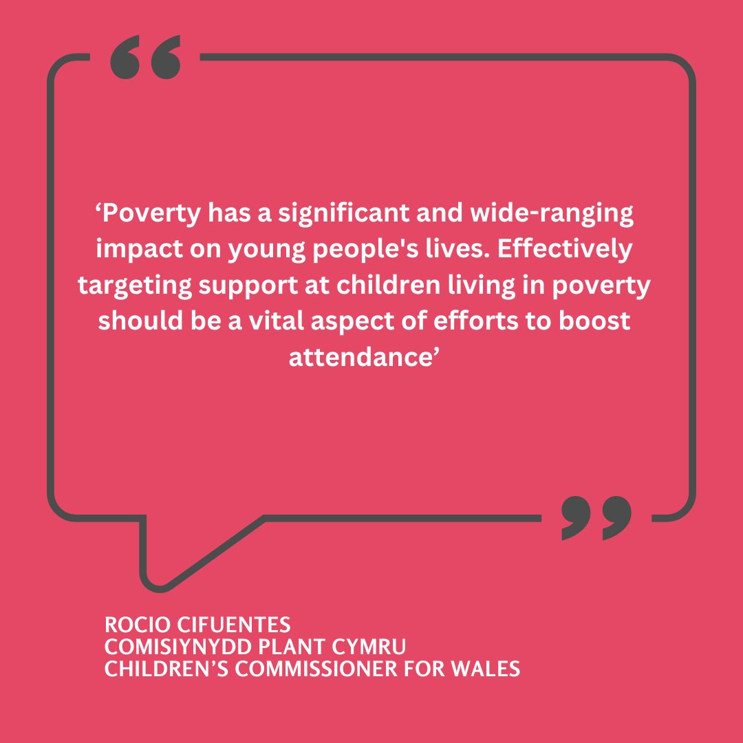 Read @rocdaboss76 response to @EstynHMI's report, Improving attendance in secondary schools, published today: childcomwales.org.uk/2024/01/respon…