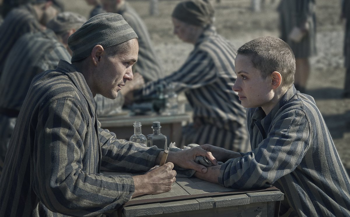 📰 First-look images of upcoming #SkyShowtimeOriginal series, The Tattooist of Auschwitz, have been released this week. The #series is set to premiere exclusively on #SkyShowtime from June 2024.