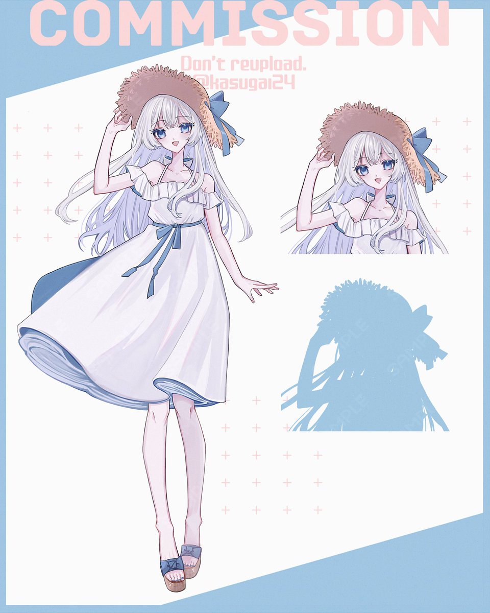 kasugai134's tweet photo. 【お仕事報告】 
SKIMAにてご依頼いただき立ち絵を作成させていただきました💙
ご依頼ありがとうございました！ 
https://t.co/YphwGKCKBL
#SKIMA #コミッション #立ち絵依頼 #有償イラスト依頼 https://t.co/dSXuCzkt1o