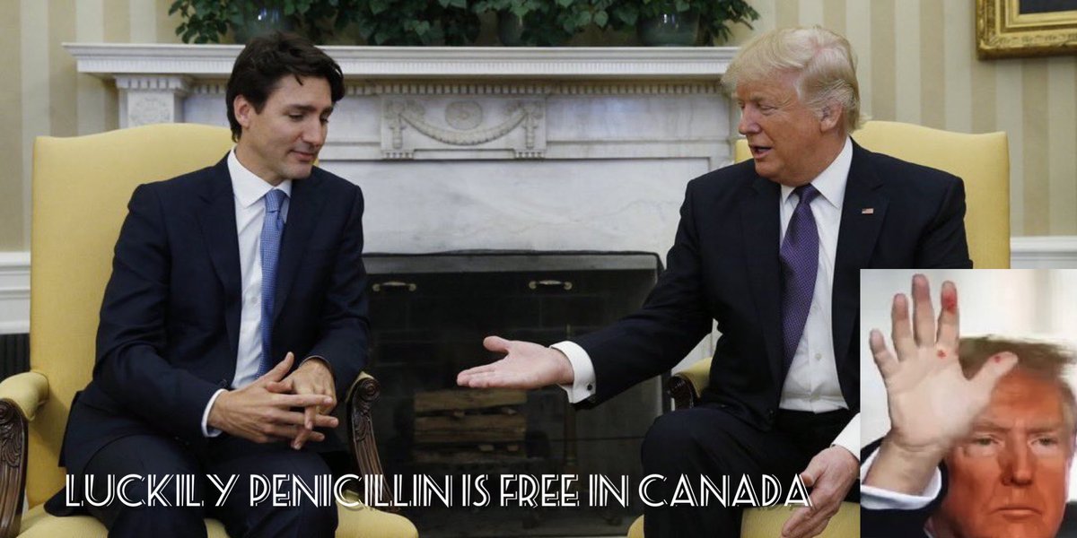 COnassis's tweet image. Luckily penicillin is free in Canada #SyphilisDon