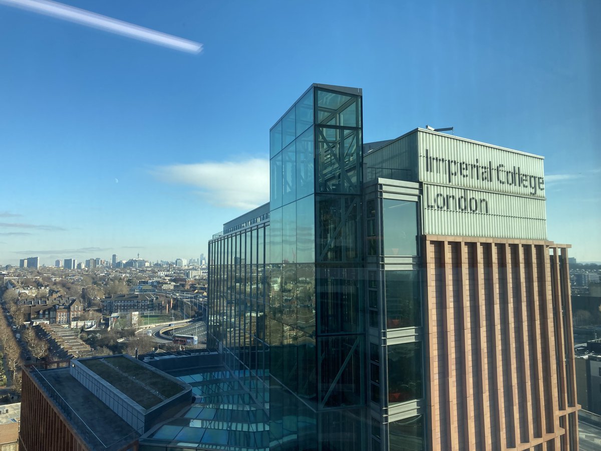 New office, new perspectives at Imperial! Excited for our journey ahead. #ImperialCollege #FreshStart