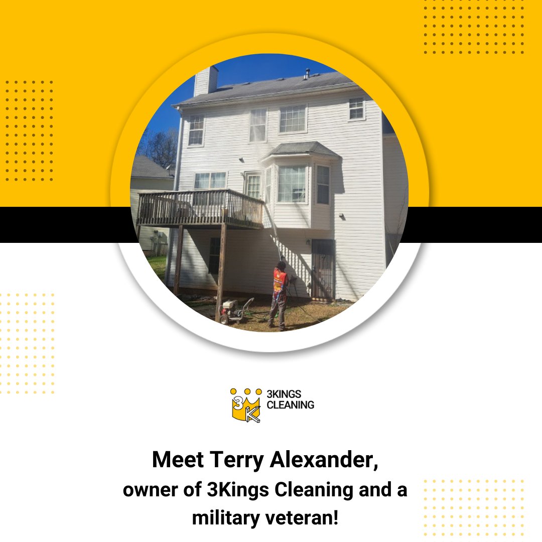 Cleaning3k's tweet photo. With 16 years of experience, Terry brings discipline, dedication, and attention to detail to every project. When not cleaning, Terry enjoys cooking, gaming, and gardening for creative refreshment.
#PropertyPreservation #ExteriorCleaningExperts #RoofCleaning #GutterCleaning https://t.co/GQ9XnhCxQJ