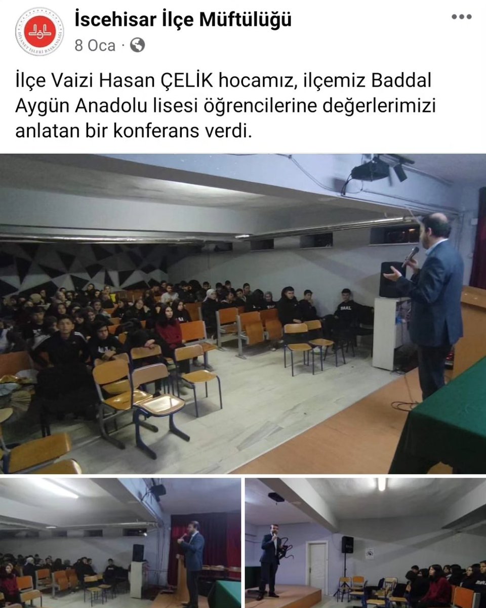 İscehisar İlçe Müftülüğü (@iscehisar_muf) on Twitter photo 