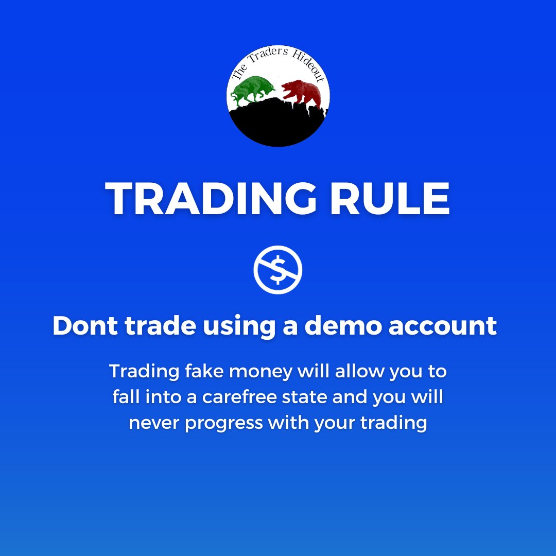traders_hideout's tweet photo. You can initiate your trading journey with as little as R100 through our reliable broker, Trade Nation, which is regulated in South Africa. Instead of using fake money, consider investing a small fee to acquire a valuable new skill.

#trading #forex #daytrader #forextrader https://t.co/MCHl5cSneW