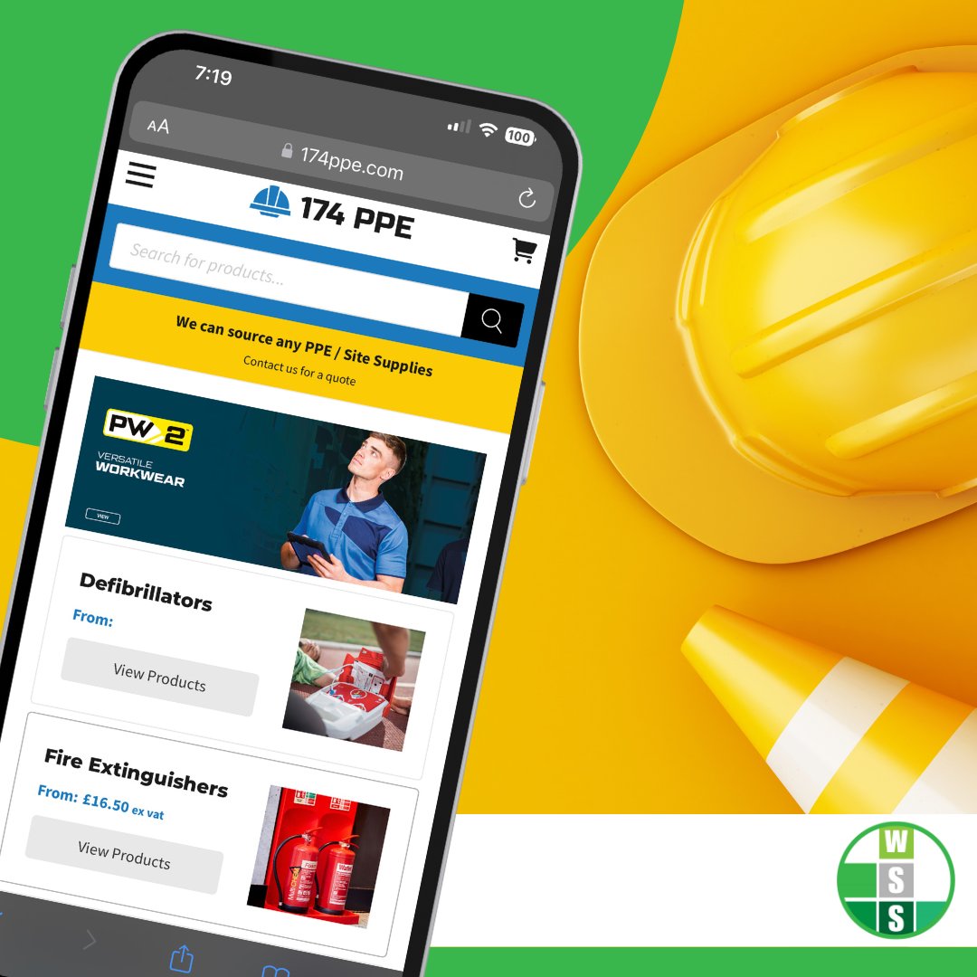 safetyin_work's tweet photo. Now, enjoy a 10% discount on all items from 174 PPE's online store by using the exclusive code at checkout!

Visit https://t.co/aTGx8foV8P and use the code WSSPROMO for a 10% discount!

Stay safe, and let's work together for a safer future!

#174PPE #SafetyFirst #PPE https://t.co/Lkpr0X5t1z