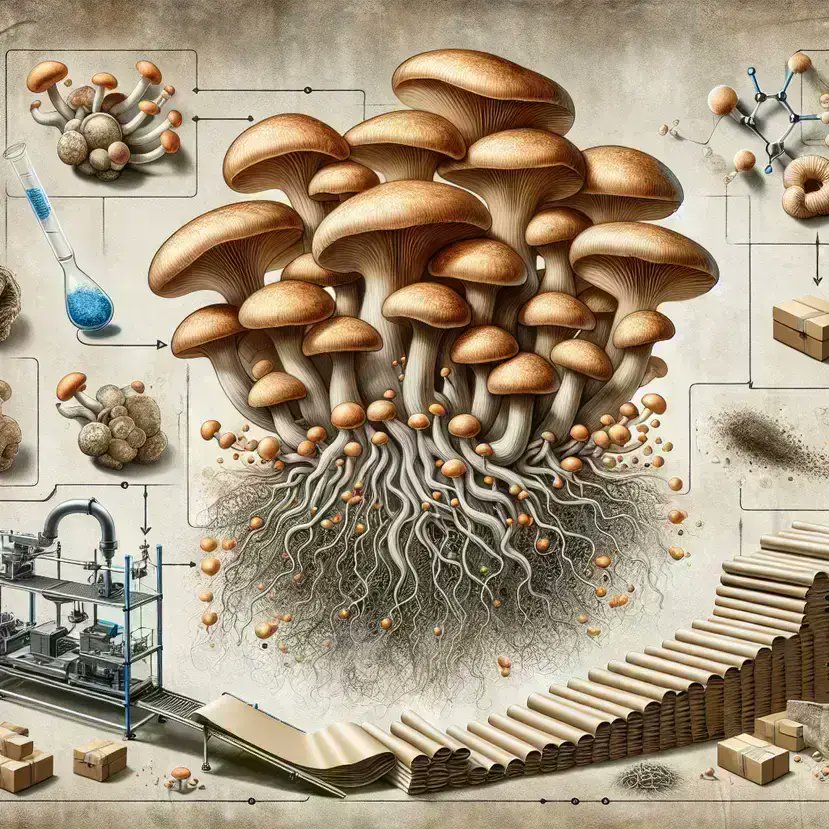ShroomsNetwork's tweet photo. Mushroom Marvels: How The Humble Fungi Is Revolutionizing The Field Of Biodegradable Packaging

#mushroompackaging #biodegradablematerials #sustainabletechnologies #shroomsnetwork

https://t.co/WW6a5pwkq0 https://t.co/sGdgN9lBOb