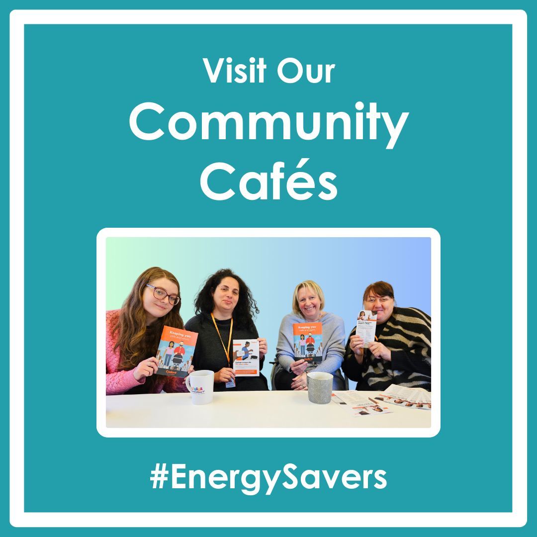 Our Community Cafes in Borehamwood and Radlett are open daily for you to pop in and enjoy complimentary refreshments and a chat with our Energy Experts. 

See all locations here: buff.ly/3U0Y8dc #EnergySaversWeek
