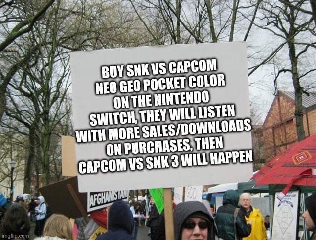 NativeBrony_91's tweet photo. #BringBackCapcomvsSNK #BringBackCvS #SaveCapcomvsSNK #SaveCvS #MakeCapcomvsSNK3 #CapcomvsSNK3 #Capcom #SNK
Day 508 https://t.co/9bZ1cOW2FW