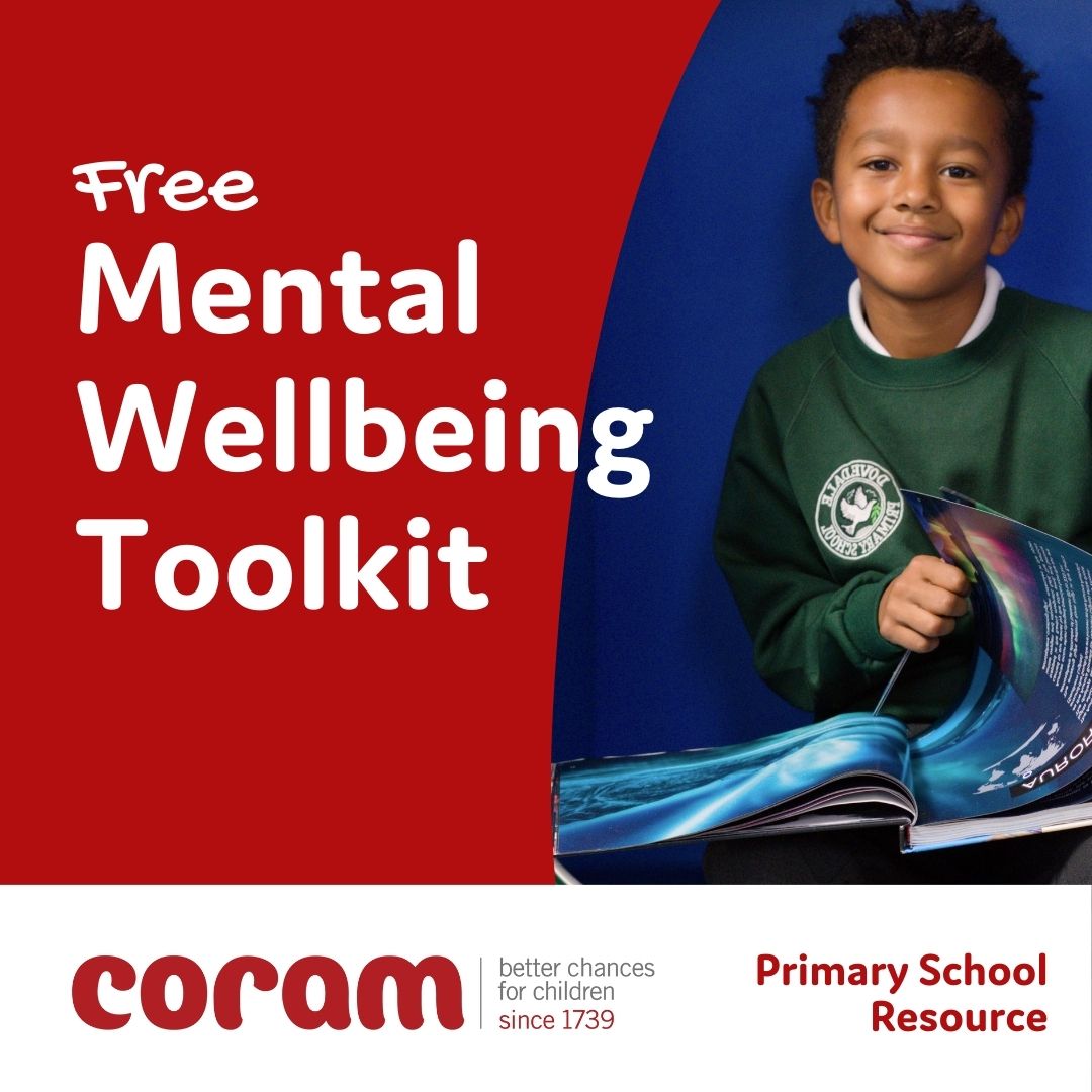 We have launched a free Mental Wellbeing Toolkit for primary school children, designed to support children’s mental wellbeing and boost resilience, created by Coram Life Education, Coram Shakespeare Schools Foundation and Coram Beanstalk 🙂