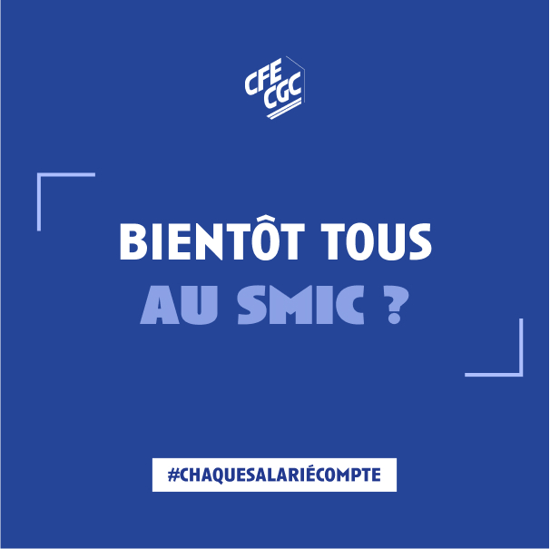 CFECGC's tweet photo. « On ne peut pas avoir une vie décente avec le SMIC , mais si son augmentation n’est pas suivie d’une hausse homothétique de toutes les grilles salariales, qu’est-ce qu’il va se passer ? Dans 20 ans, 80 % des gens seront au smic !  » @fhommeril 

👉https://t.co/tfR5AGnV5I https://t.co/GNINCSdEgS