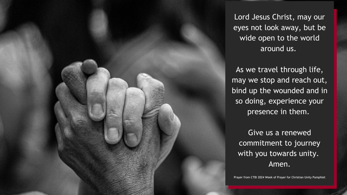 This week, we mark the Week of Prayer for Christian Unity by reflecting on what it means to truly love your neighbour with the theme of the Good Samaritan. #wpcu2024 #wpcuwall