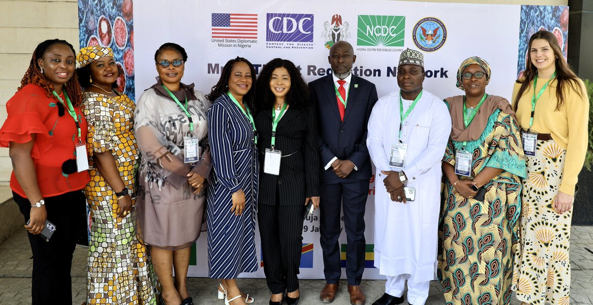Yesterday, @USCDCNigeria, in partnership with @NCDCgov and @doddtra, kicked off a first-of-its-kind workshop to decrease the threat and spread of mpox in West and Central Africa. Regional collaboration will be key to reducing the spread of the disease. rb.gy/gnwe8m
