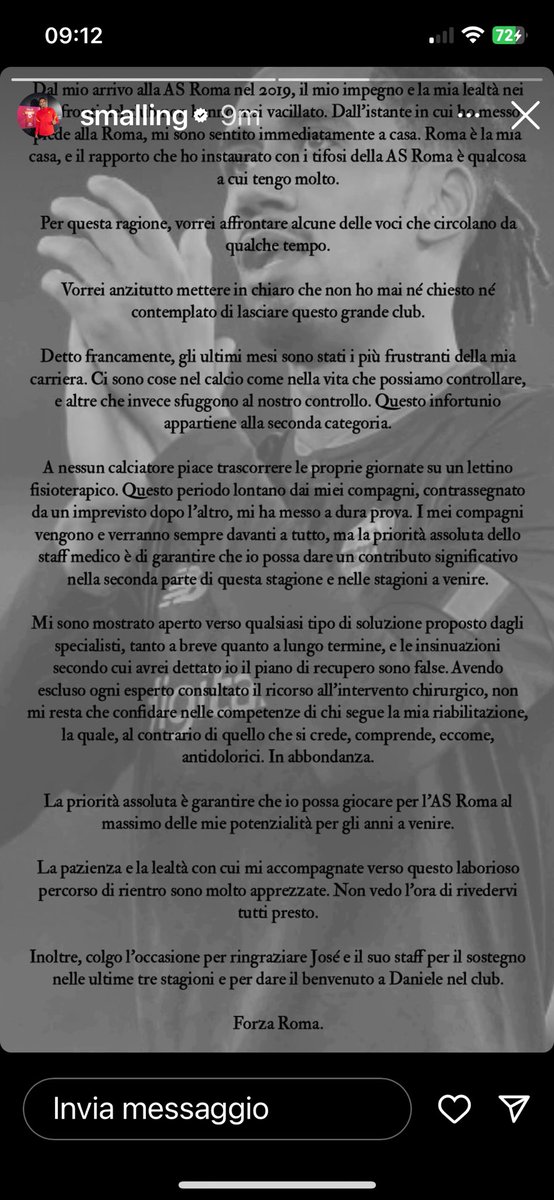 Daje ricominciamo. Pure con questi. AS ROMA più importante de tutto e tutti