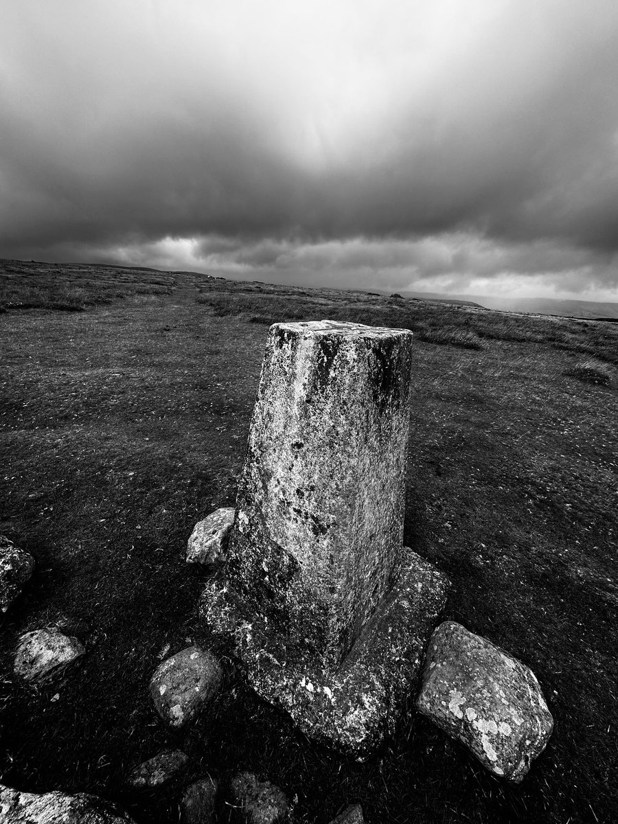 A moody #TrigPointThursday from Hergest Ridge, Kington 
#HergestRidge #Kington #Herefordshire
 #StormHour