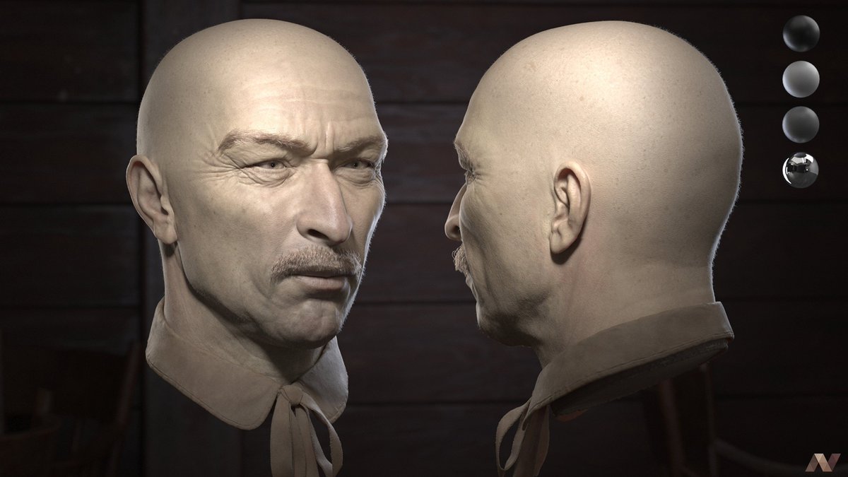 NEW3DGE's tweet photo. Impressive character design work by our student, Clara Bouis, for her semester project. She chose the legendary western actor Lee Van Cleef as her inspiration.
Well done, Clara!
#new3dge #artschool #characterdesign #charadesign #chara3d #zbrush #zbrushsculpt #vray #artwork https://t.co/lXlyJnoqa9