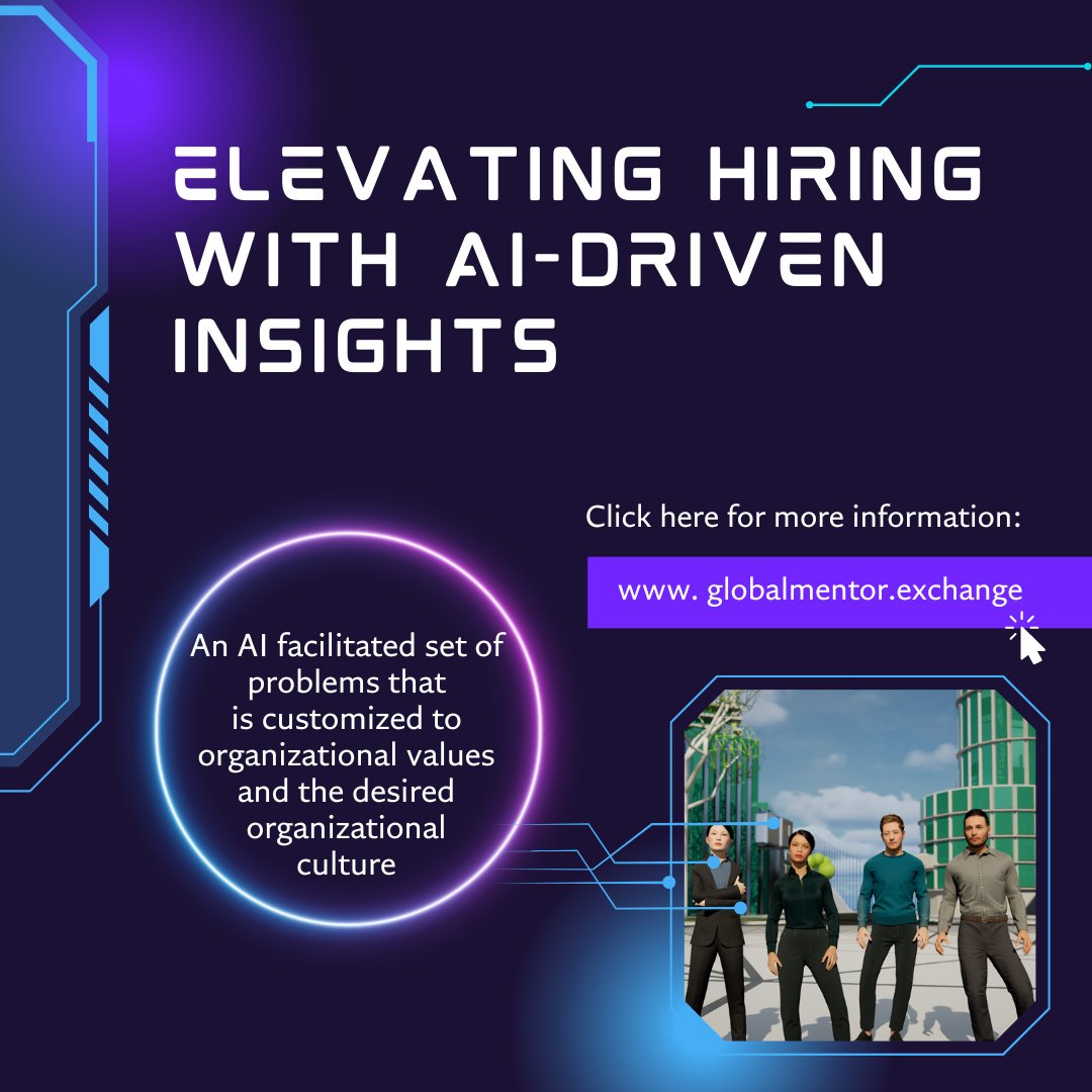 🚀 Unveil a new era of recruitment as our AI crafts tailored challenges, aligning with organizational values and culture. 🤖💡 Ready to revolutionize your hiring strategy? Let AI be your guide. 

#InnovateRecruitment #AI #AIDrivenHiring