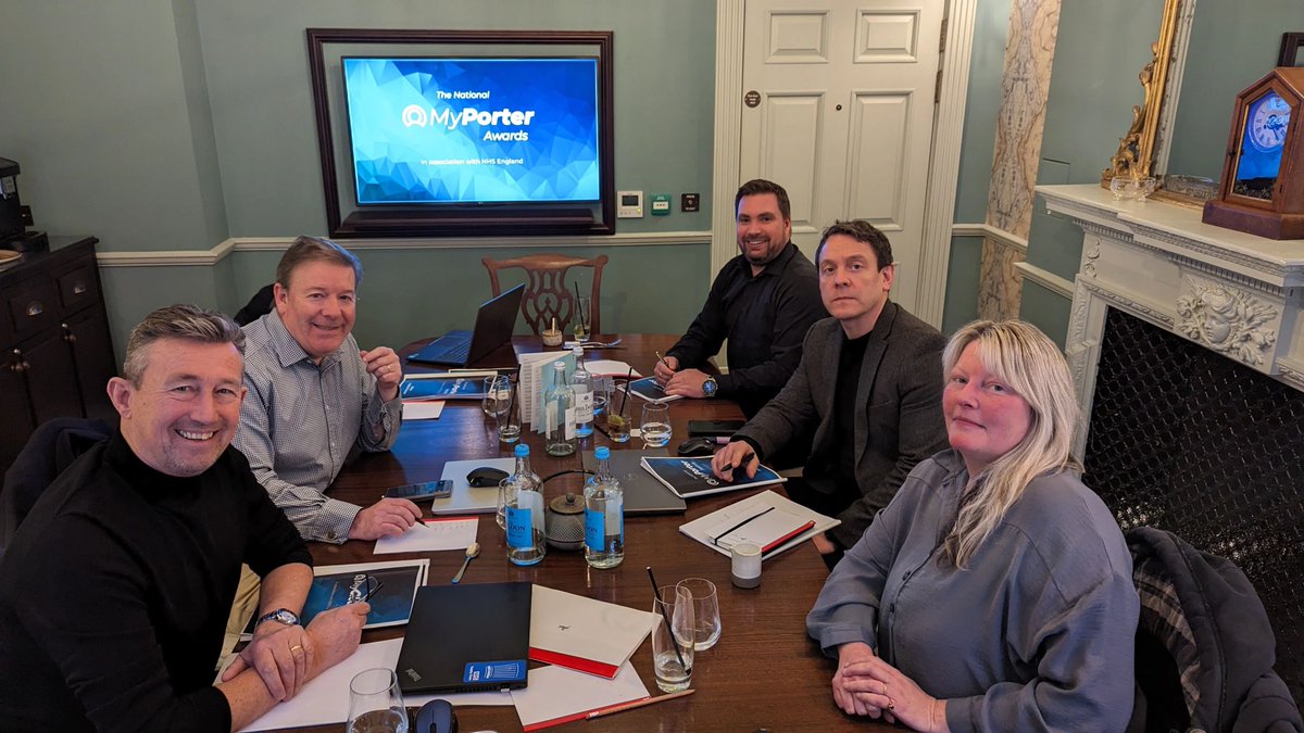 The judging for both the National MyCleaning and MyPorter Awards was held yesterday at @Home_Grown_Club with @EmmaBro69944322, @hcashells and @TimothyRadcli11. Keep an eye out in the next few weeks to see who has been shortlisted. #MyPorterAwards #MyCleaningAwards #NHS