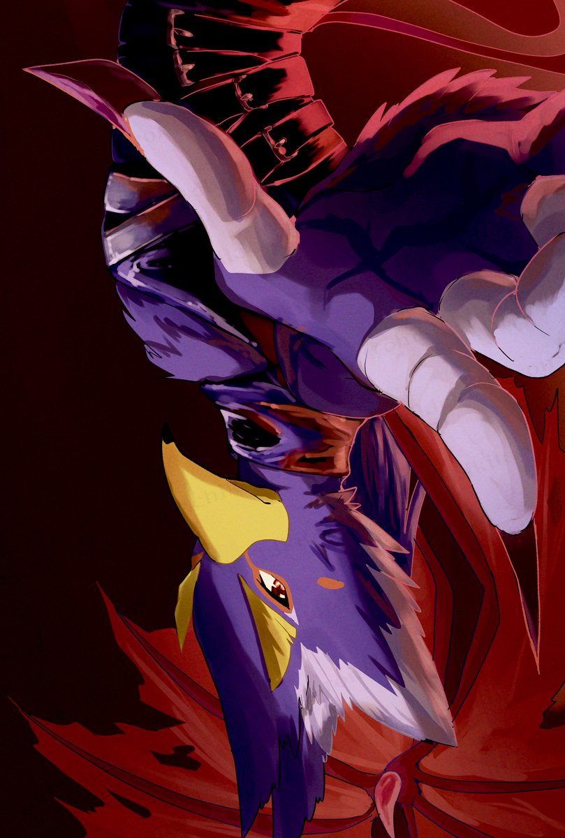 16日目
『悪魔』
昨日のイラストと対になります。
リーバル/Revali