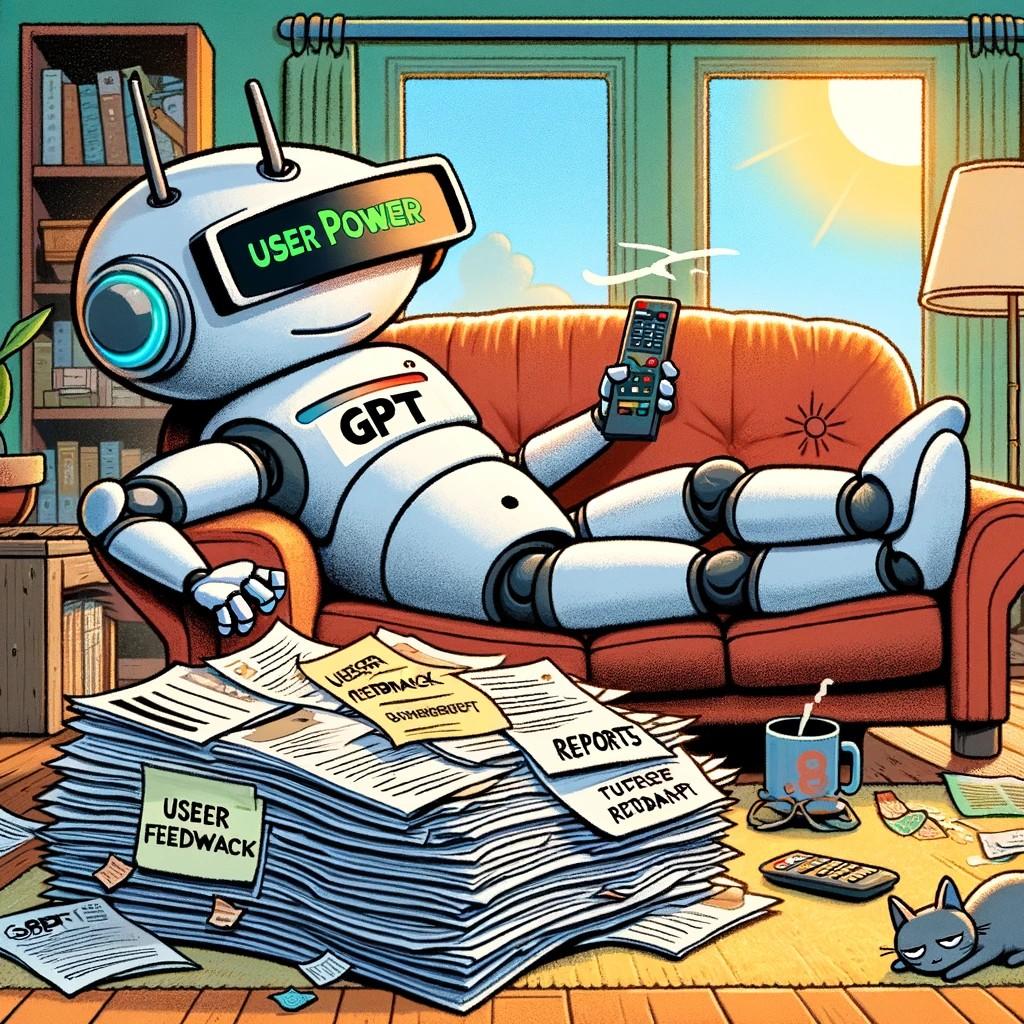 GPT's gotten lazy, and it's thanks to your feedback! #UserPower #GPTUpdate