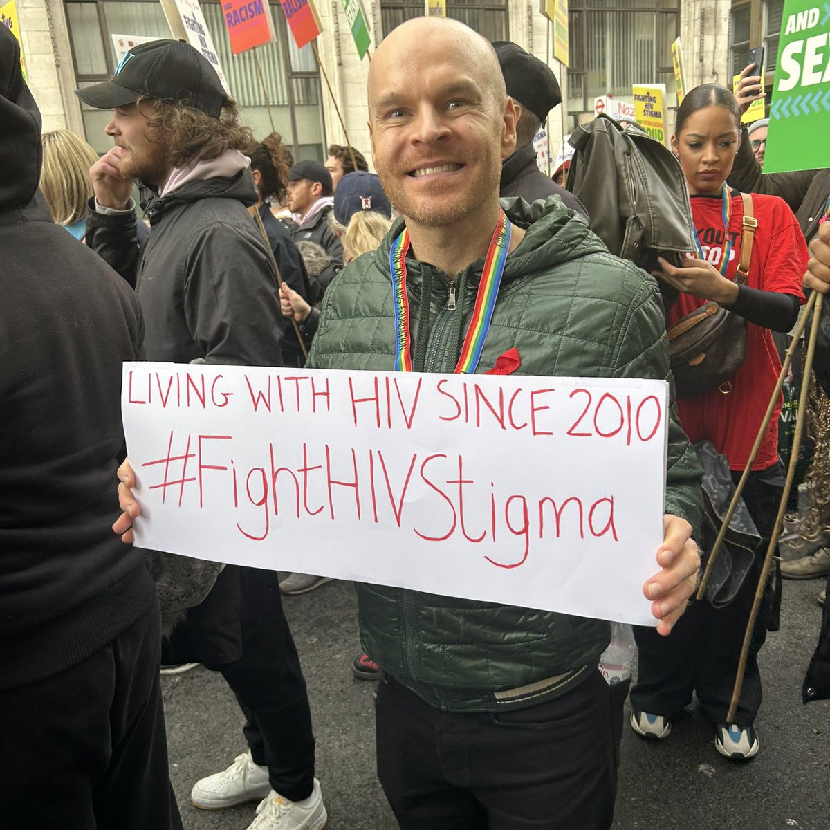 Today, 14 years ago, I was diagnosed with #HIV. I was 24. Medical approaches to HIV have changed. And so has my life. I am no longer a terrified patient, but an outspoken activist. I am on effective treatment, can expect a normal lifespan and can’t pass HIV on. #MakeStigmaHistory