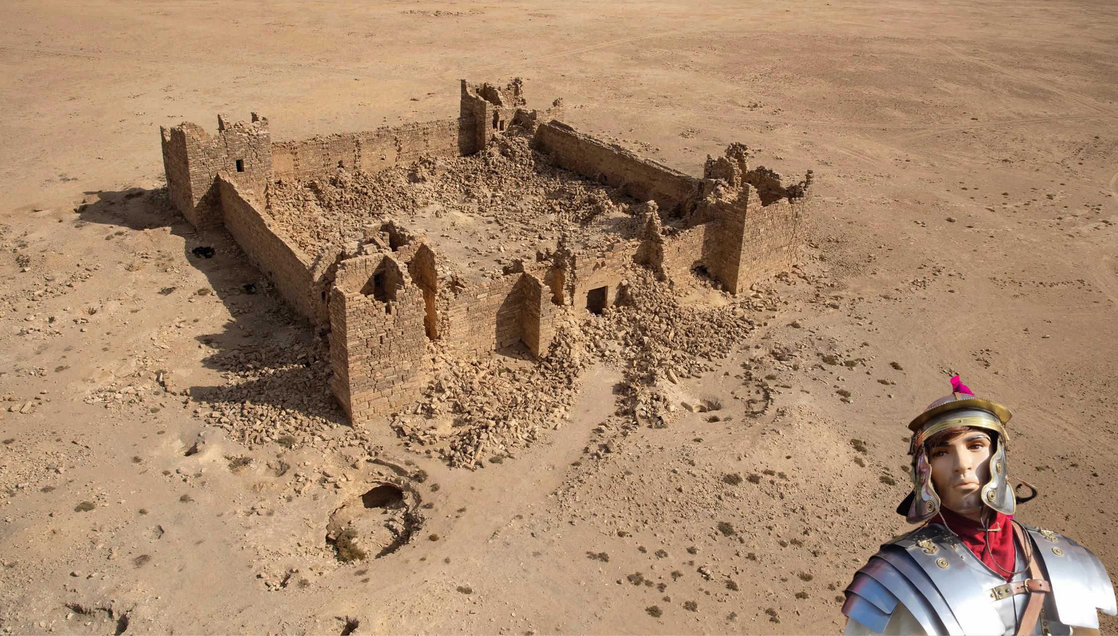 Trimontium Trust on X: "#RomanFortThursday Join our roaming Roman, Harry,  as he embarks on a journey to the ancient Roman fort of Qasr Bashir,Jordan!  Once part of the province of Arabia Petrea,