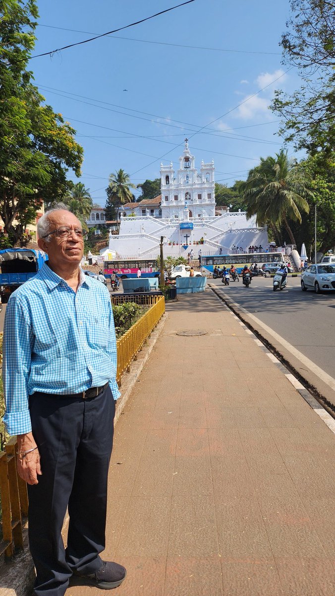 At Panaji Church just now
