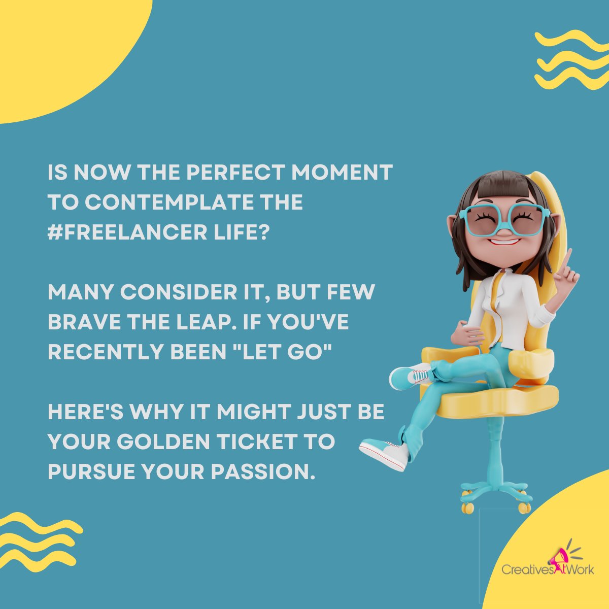 jayce_tham's tweet photo. The recent series of corporate retrenchments have sparked a thought – is now the perfect moment for those contemplating the hashtag#freelancer life? 
Ready to take the leap? 

Sign up on our Freelancer Nation Website: https://t.co/Kv3FZeivfu https://t.co/UzzYrhblbR