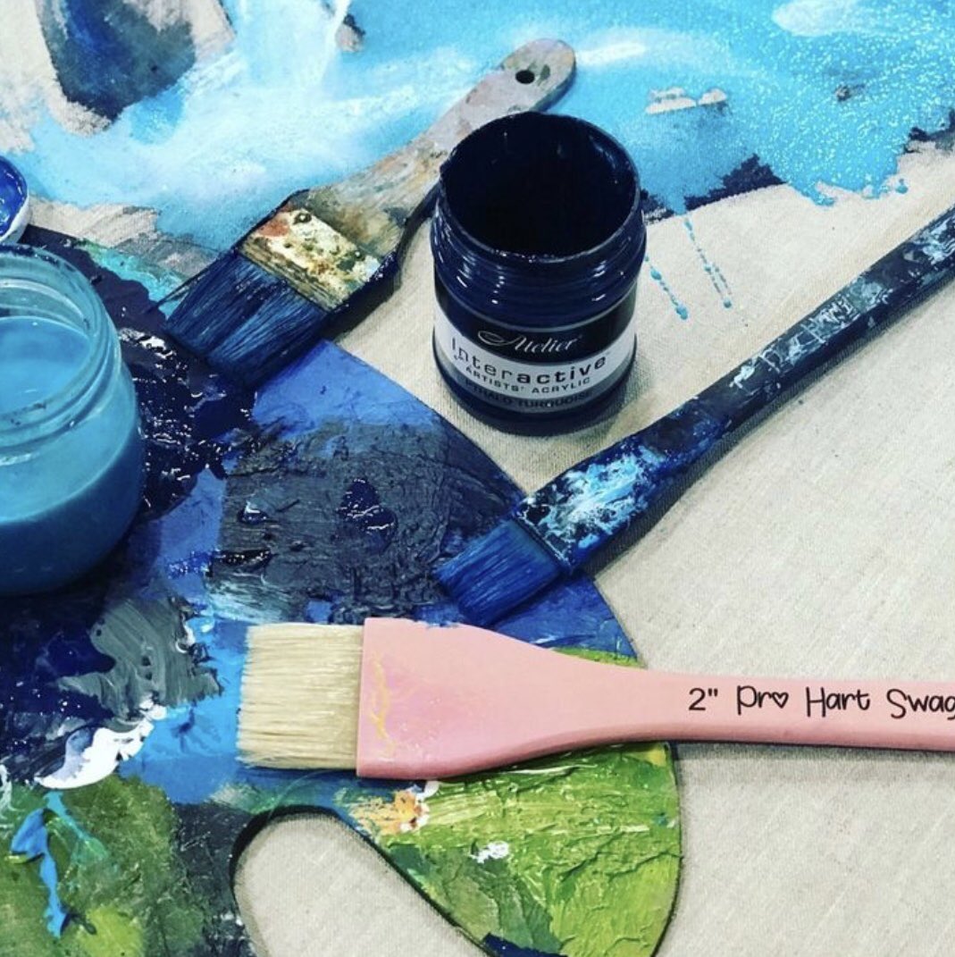 ArtMaterialsAus's tweet image. 🎨 Ready to make your mark? Then the 2-inch Pro Hart Swagger Hog bristle paintbrush is your partner in creating the sublime. With its unmatched control and precision, this versatile tool caters to all styles - #artmaterialsaustralia #prohartswagger #fromoneartisttoanother