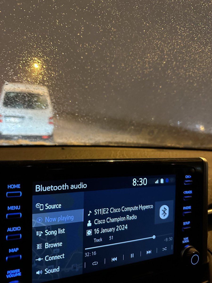 Got snow? Slow traffic? New @CiscoChampion Radio episode has been published, on Cisco Hyperconverged w/Nutanix.
