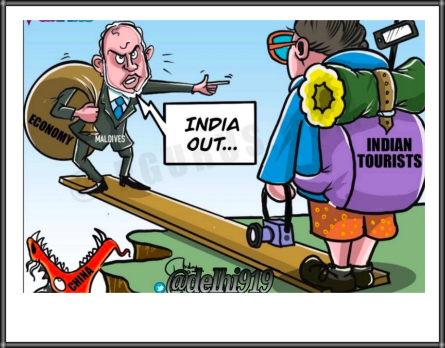 India Out,China In and Maldives Swallowed.
#maldivesboycott