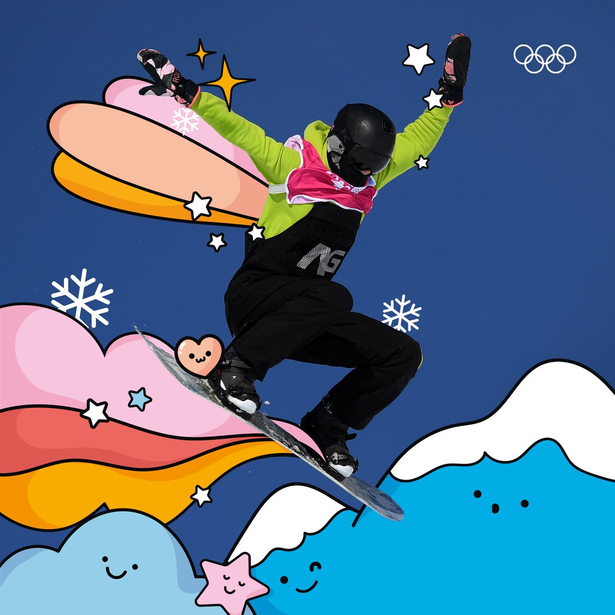 Olympics's tweet photo. #Gangwon2024 Winter Youth Olympics with a twist of K-style magic. ✨

Explore a dreamy carousel showcasing some disciplines with a sprinkle of K-style illustrations. 🫰🌈

@gangwon2024