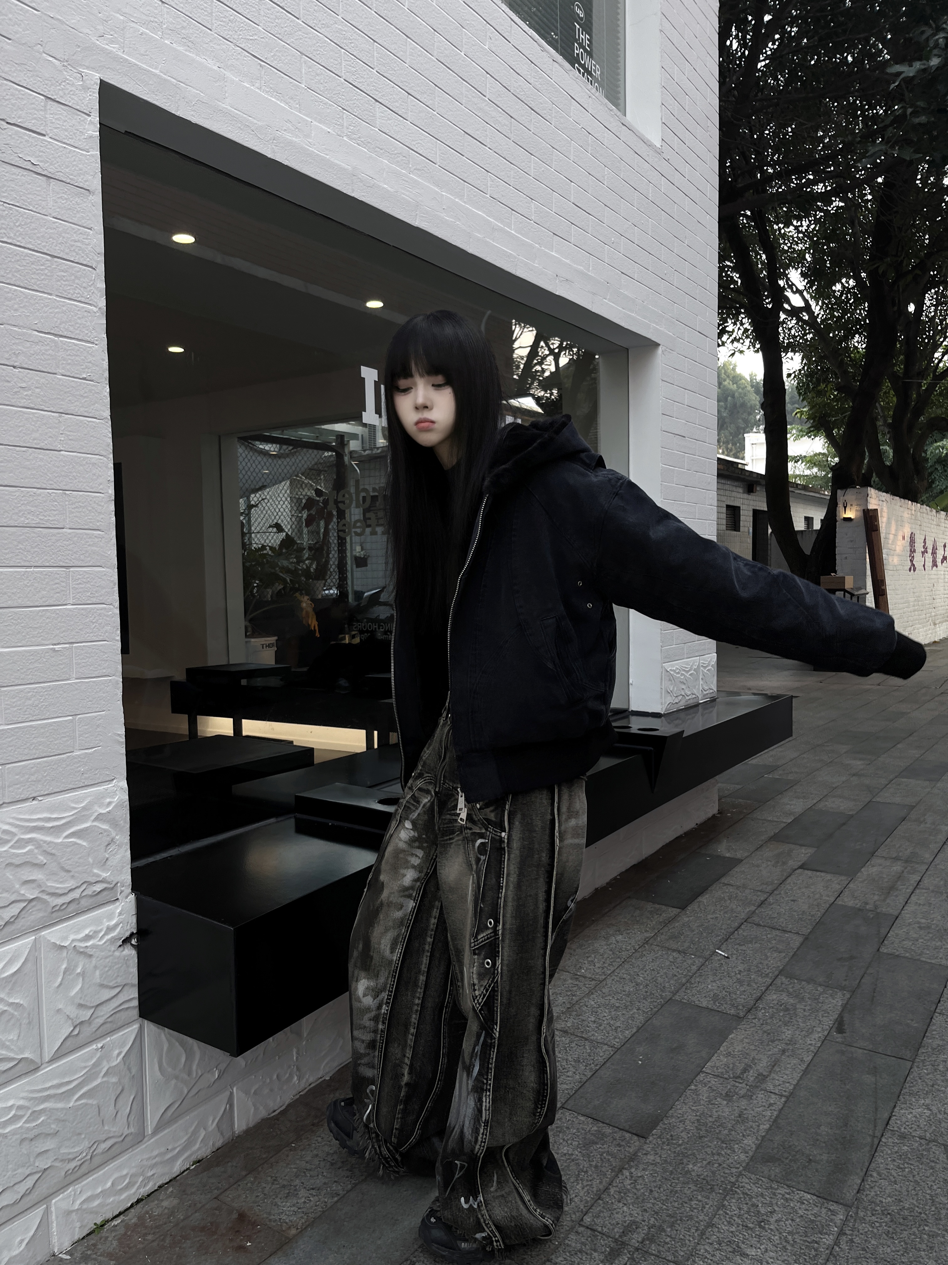 personsoul グラフィティ コンター ジーンズ PERSONSOUL パーソンソウル｜Graffiti Contour Jeans