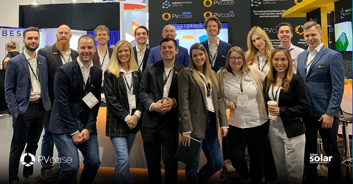 WeArePVcase's tweet photo. We're here at @Intersolar_NA in San Diego! ☀️ Are you attending the event as well? Join us at Booth #1535 and discover how our products can revolutionize your solar designs, saving you valuable time.
#PVcase #Intersolar #IntersolarNA https://t.co/Fr7EnH9ZQO