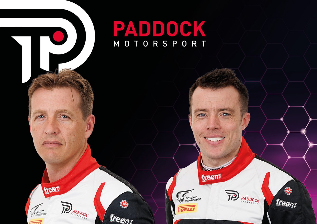 ⚫️Back in Black... and pink!🩷

Mark Smith &amp; <a href="/Plowey/">Martin Plowman</a> return to <a href="/BritishGT/">🇬🇧 #BritishGT 🏁</a> with a new-look McLaren 720S GT3 Evo, and check out that carbon-pink colour scheme! 😍

🗞️ paddock-motorsport.com/paddock-kick-s…

And there's plenty more to come as it'll be a multi-car entry from us this season 👀