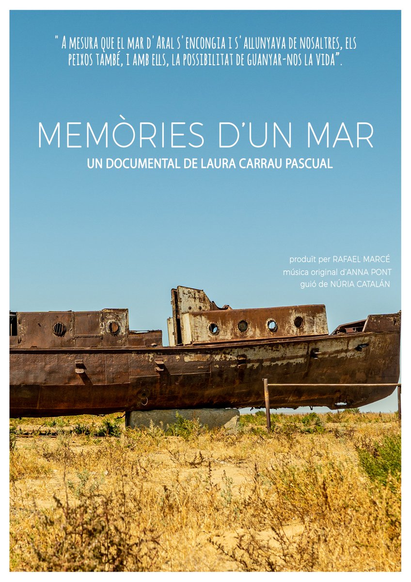 Si vols saber sobre la nostra expedició a la llera seca del mar d'Aral avui és l'estrena del documental de @LauCauPro sobre això i les nefastes conseqüències del desastre ambiental sobre les dones. Cal inscripció, però el streaming és GRATUÏT: caixaforumplus.org/v/memorias-de-