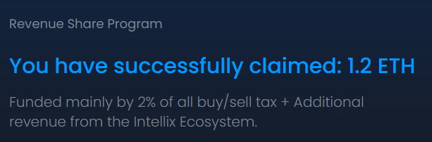 KermaghanShane's tweet image. claimed $ITX revenue share