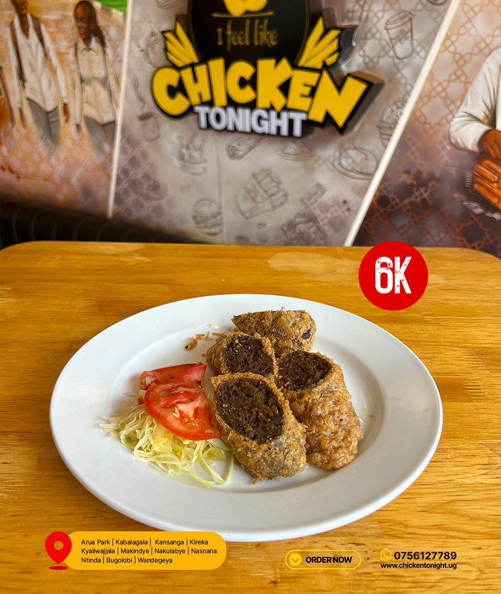 Chicken2nite_Ug's tweet image. Kebabs are full-feeling snacks too. Order now to try it out.😉

#Full-FeelingFeast 
#Full-feelingFlavours #FeastModeOn #FlavorfulNewYear #FlavorsOf2024