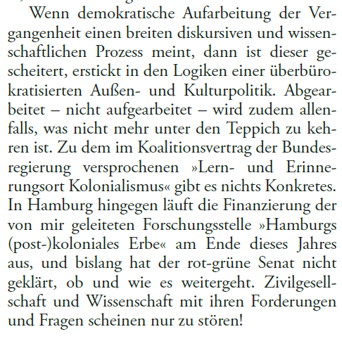 coloniallegacy's tweet photo. In @DIEZEIT schreibt unser Direktor @JuergenZimmerer  über die Halbzeitbilanz der Ampel in Sachen Aufarbeitung. Es werde mehr ab- als aufgearbeitet. Koloniale Deutliche Worte findet er auch zur abflauenden Aufarbeitung in den Ländern, leider auch bei uns
https://t.co/WFKbay7sbh https://t.co/pubDTUtlQY