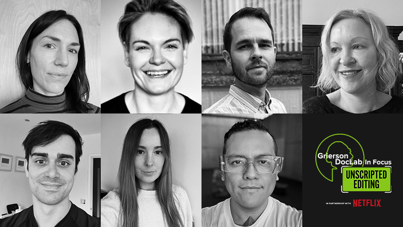 griersontrust's tweet photo. We're happy to introduce the seven editing trainees selected for the #GriersonDocLabInFocus Unscripted Editing programme, run in partnership with @NetflixUK  🎞️ 

Each bring a diverse range of experience to the programme💫 We can't wait to get started.

🔗https://t.co/3yh7i2hxFO https://t.co/qkH4bOf8w5