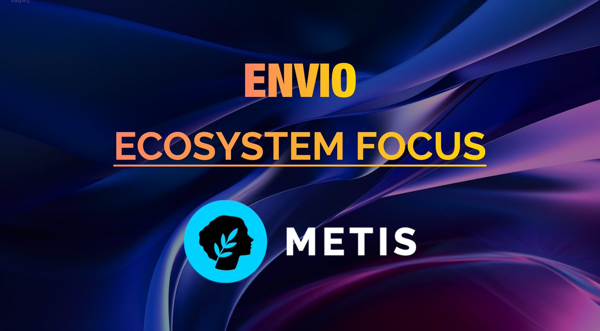 @MetisDAO is a permissionless layer 2 network that aims to aid in creating a decentralized Web 3 ecosystem through its security, scalability, low gas fees, and more!