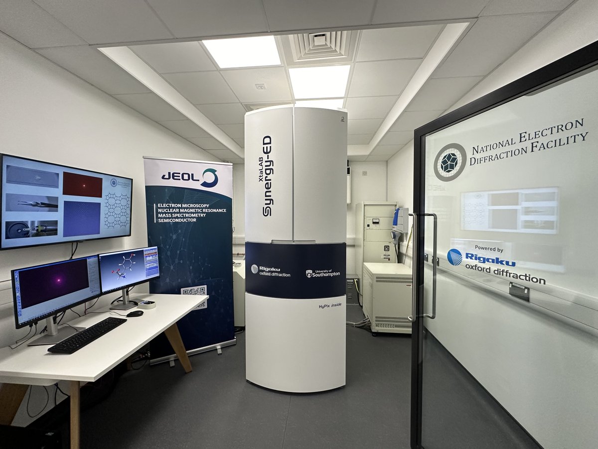 Rigaku Oxford Diffraction (@rigakuoxfordxrd) on Twitter photo Thrilling moment <a href="/unisouthampton/">University of Southampton</a> this week with our partners <a href="/JEOLEUROPE/">JEOL EUROPE</a> as we marked the opening of the National Electron Diffraction Facility! Huge kudos to the whole team who played a part in bringing this vision to life.
ncs.ac.uk/nedf/ Thrilling moment <a href="/unisouthampton/">University of Southampton</a> this week with our partners <a href="/JEOLEUROPE/">JEOL EUROPE</a> as we marked the opening of the National Electron Diffraction Facility! Huge kudos to the whole team who played a part in bringing this vision to life.
ncs.ac.uk/nedf/
